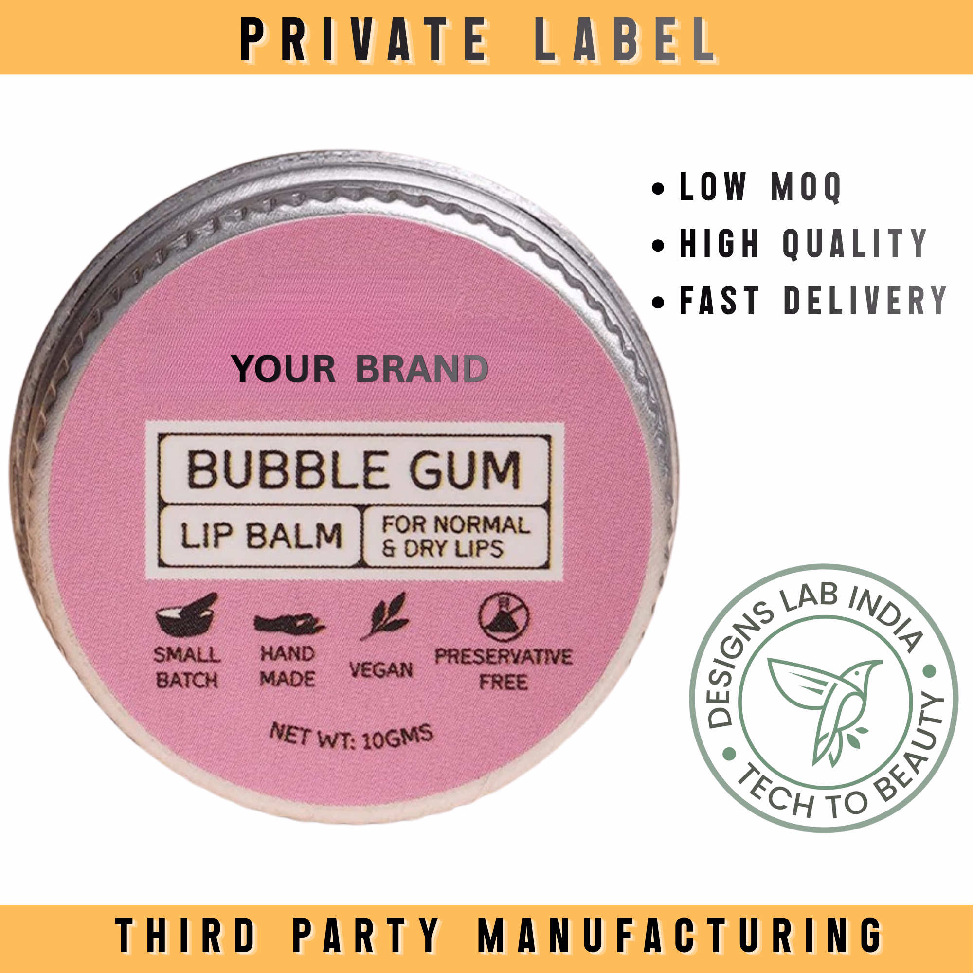 Bubblegum Lip Balm